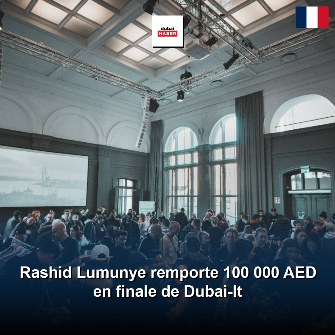 Rashid Lumunye remporte 100 000 AED en finale de Dubai-It