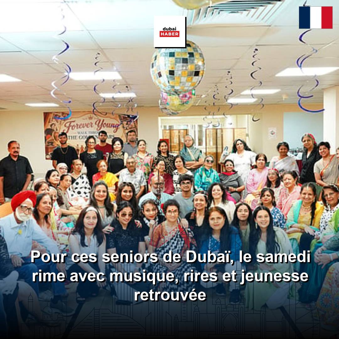 Pour ces seniors de Dubaï, le samedi rime avec musique, rires et jeunesse retrouvée