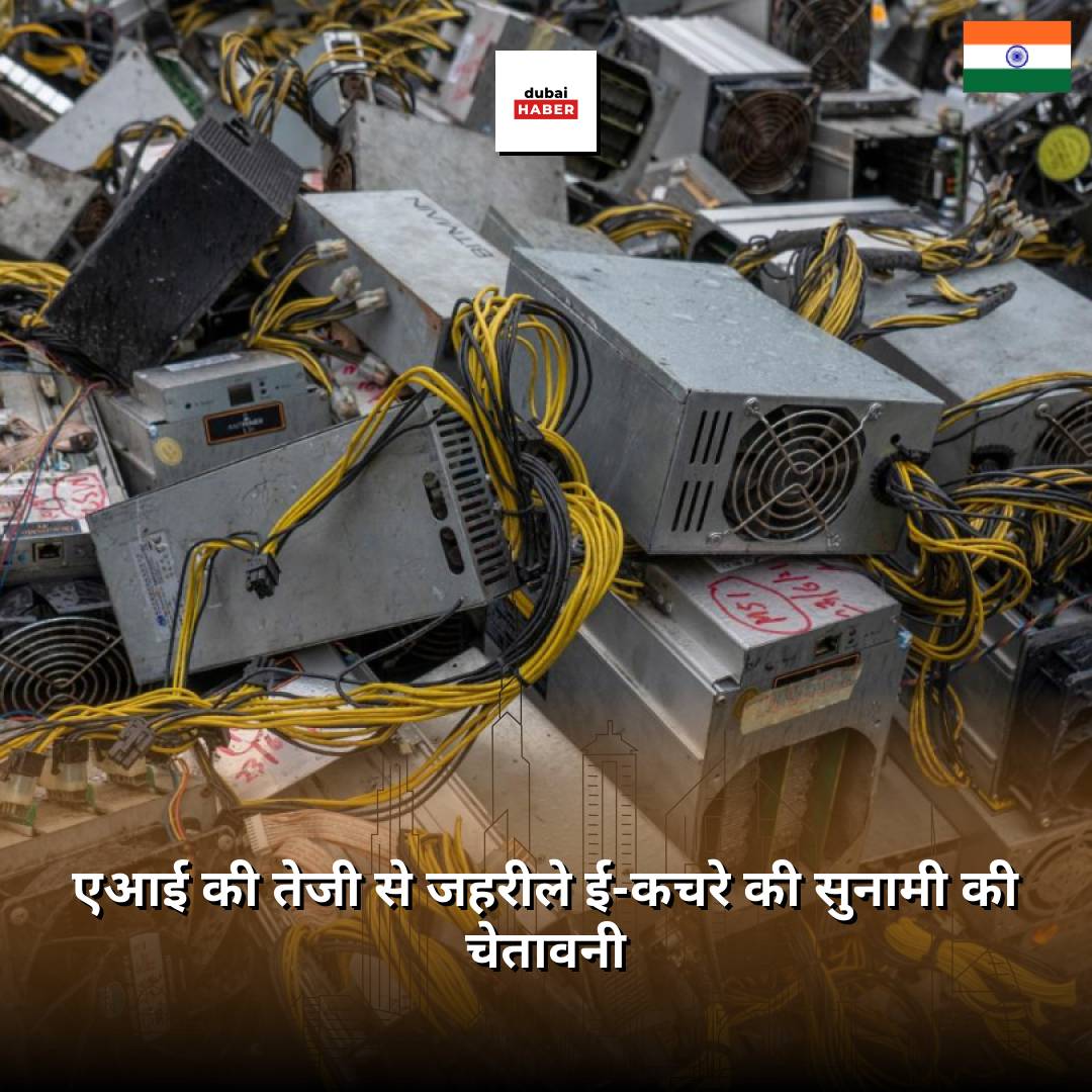 एआई की तेजी से जहरीले ई-कचरे की सुनामी की चेतावनी