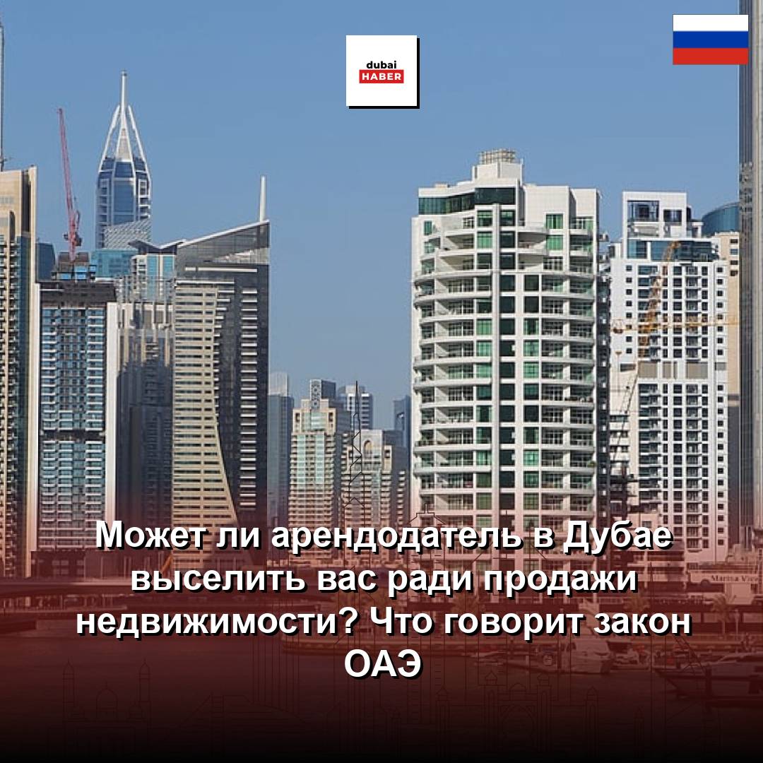 Может ли арендодатель в Дубае выселить вас ради продажи недвижимости? Что говорит закон ОАЭ