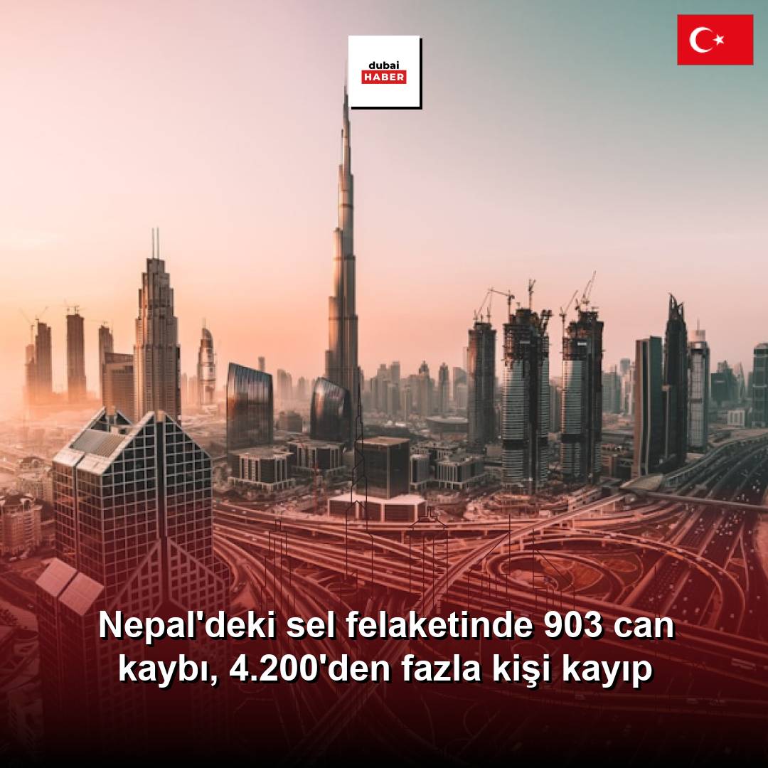 Nepal'deki sel felaketinde 903 can kaybı, 4.200'den fazla kişi kayıp