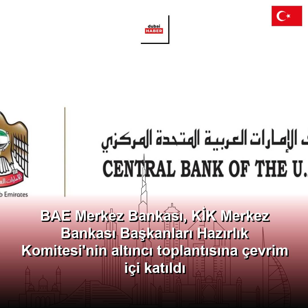 BAE Merkez Bankası, KİK Merkez Bankası Başkanları Hazırlık Komitesi'nin altıncı toplantısına çevrim içi katıldı
