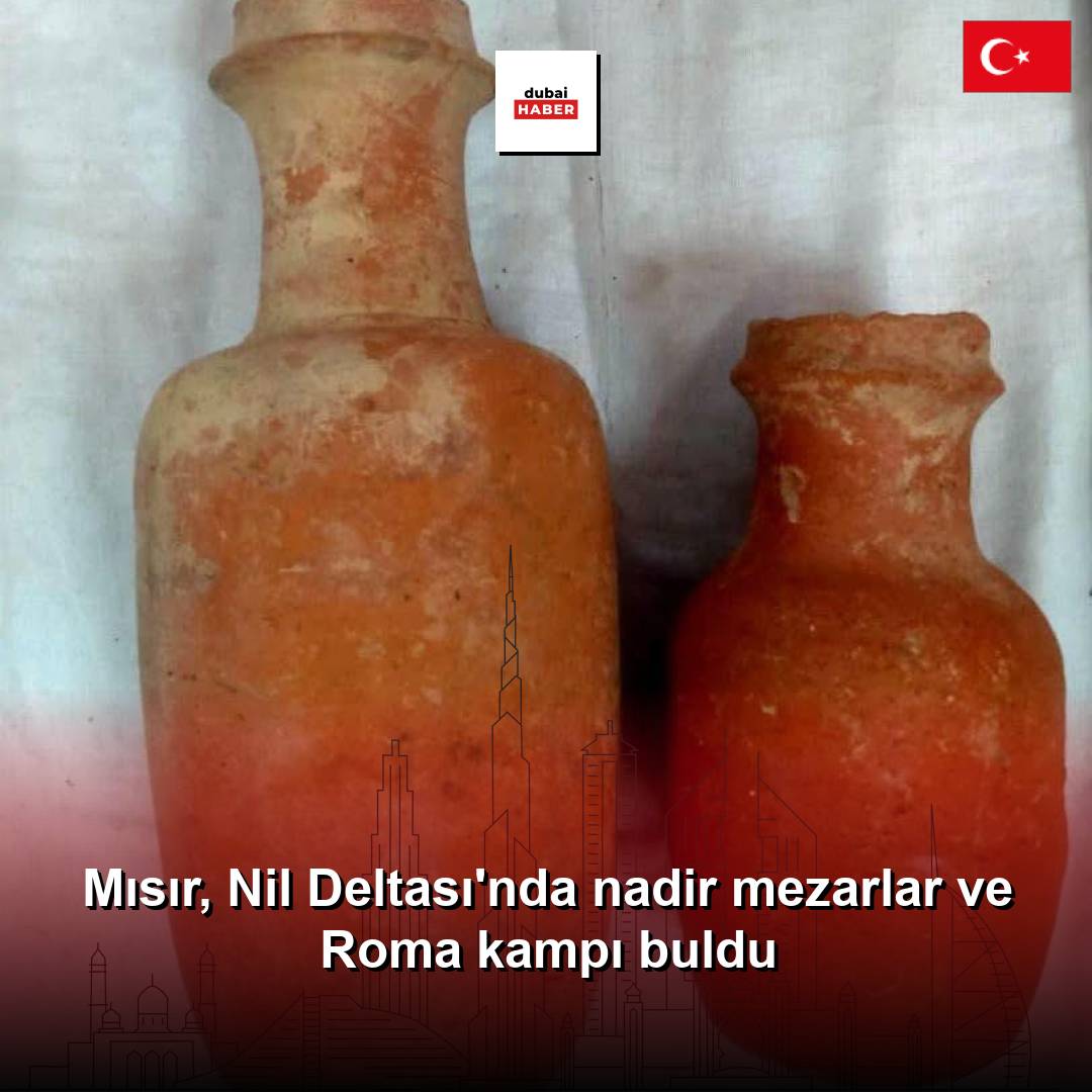 Mısır, Nil Deltası'nda nadir mezarlar ve Roma kampı buldu