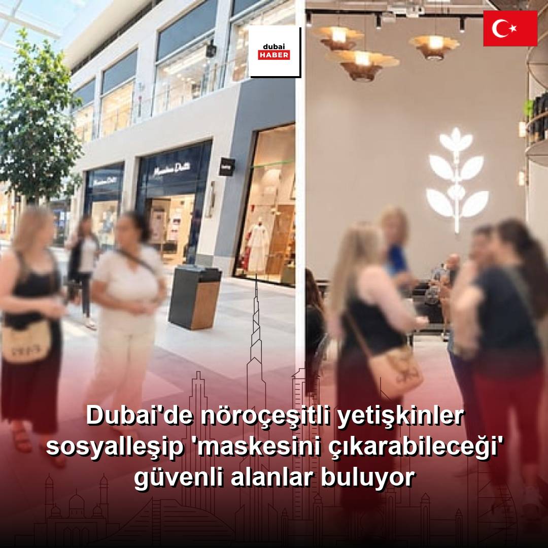 Dubai'de nöroçeşitli yetişkinler sosyalleşip 'maskesini çıkarabileceği' güvenli alanlar buluyor