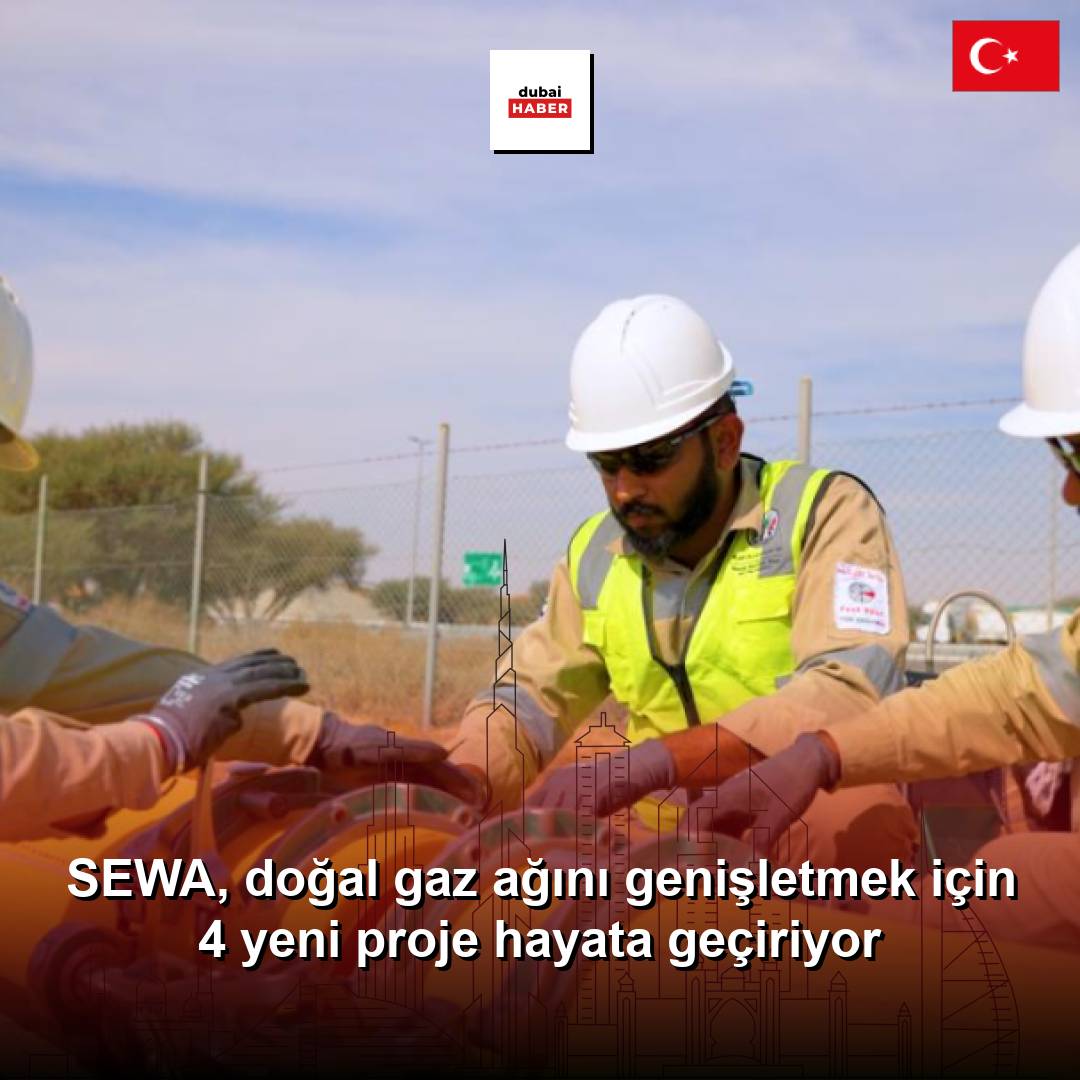 SEWA, doğal gaz ağını genişletmek için 4 yeni proje hayata geçiriyor