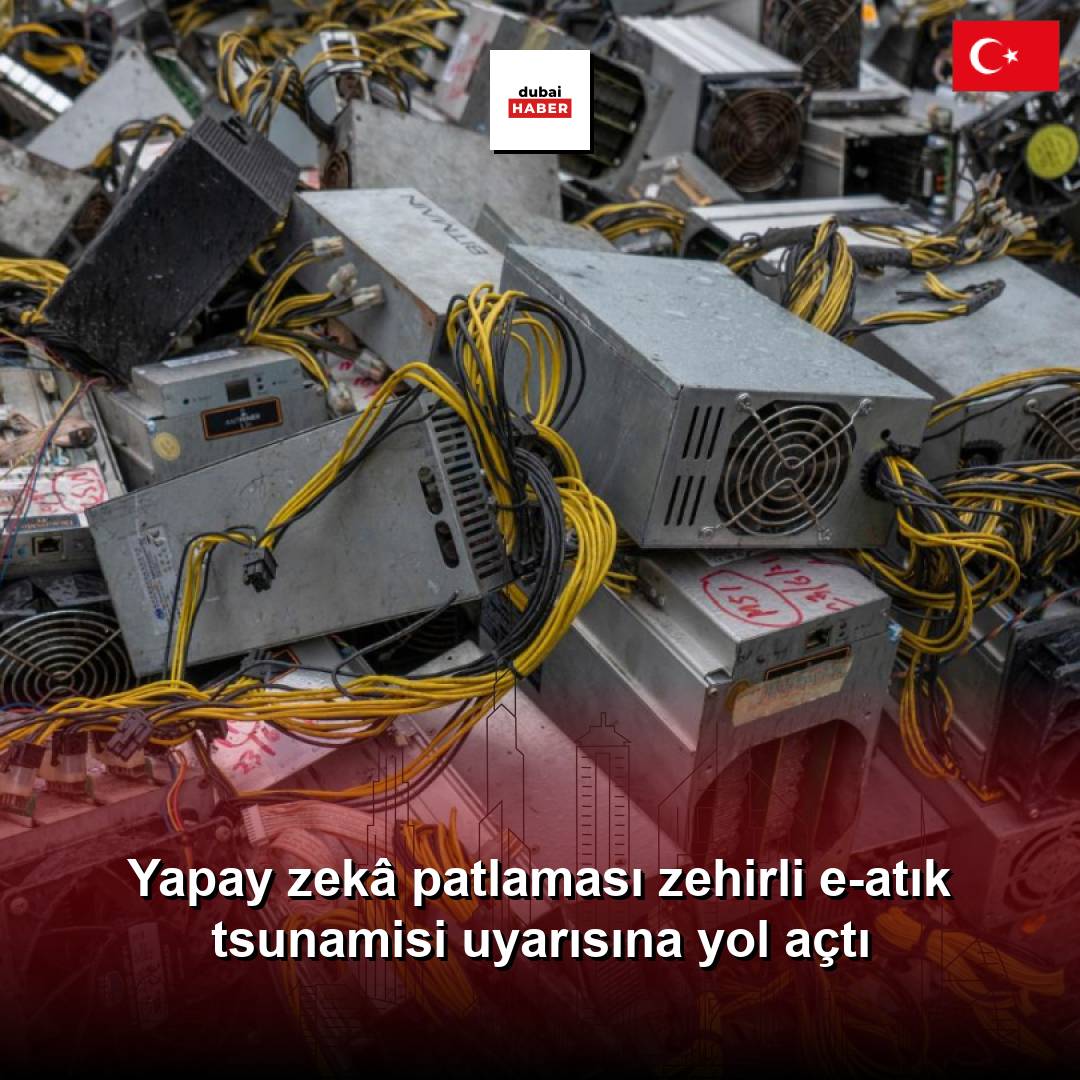 Yapay zekâ patlaması zehirli e-atık tsunamisi uyarısına yol açtı