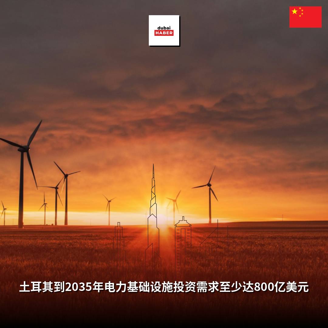 土耳其到2035年电力基础设施投资需求至少达800亿美元