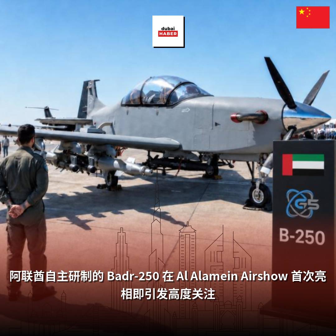 阿联酋自主研制的 Badr-250 在 Al Alamein Airshow 首次亮相即引发高度关注