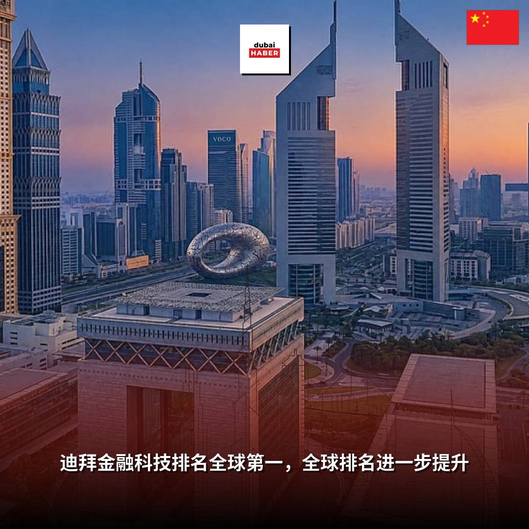 迪拜金融科技排名全球第一，全球排名进一步提升