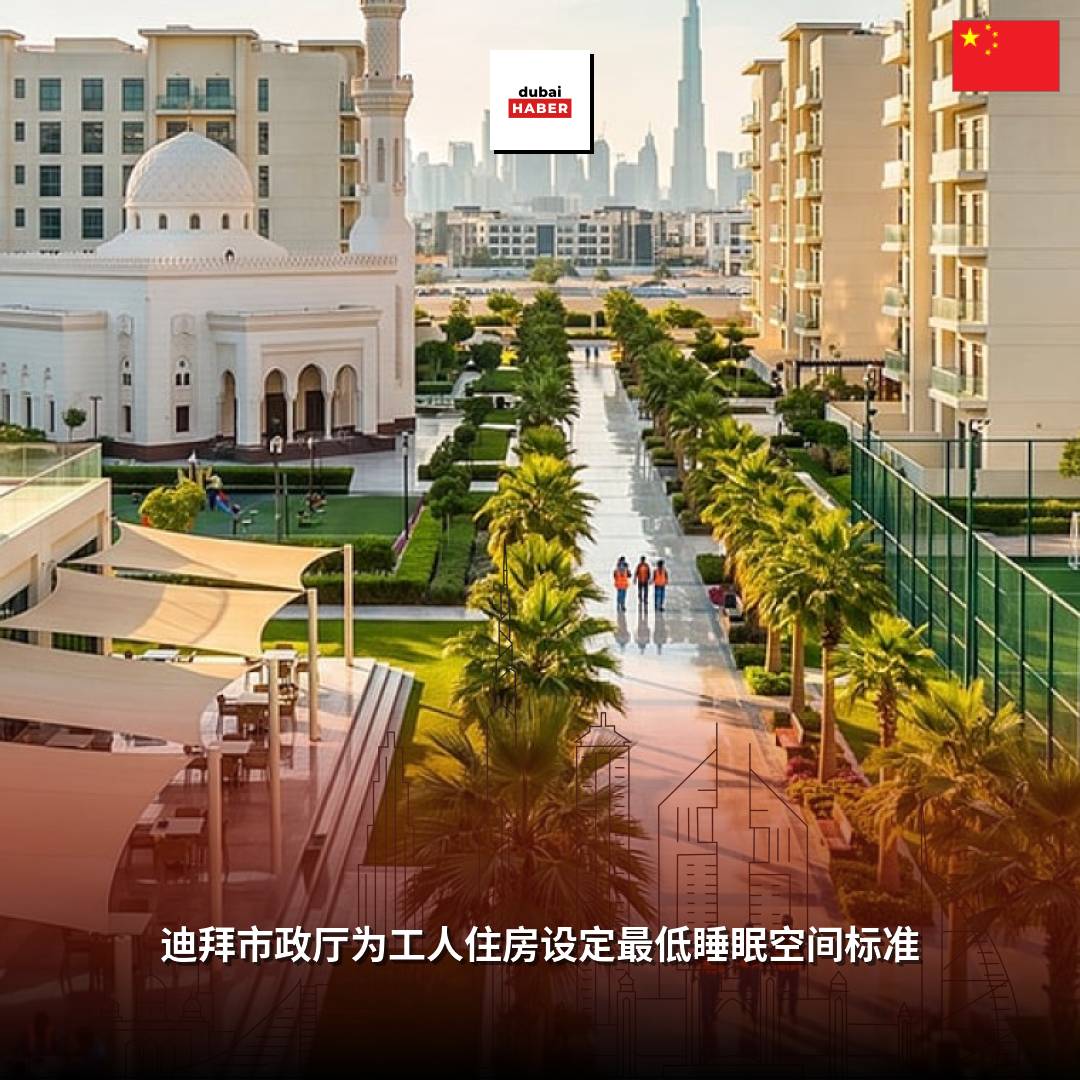 迪拜市政厅为工人住房设定最低睡眠空间标准