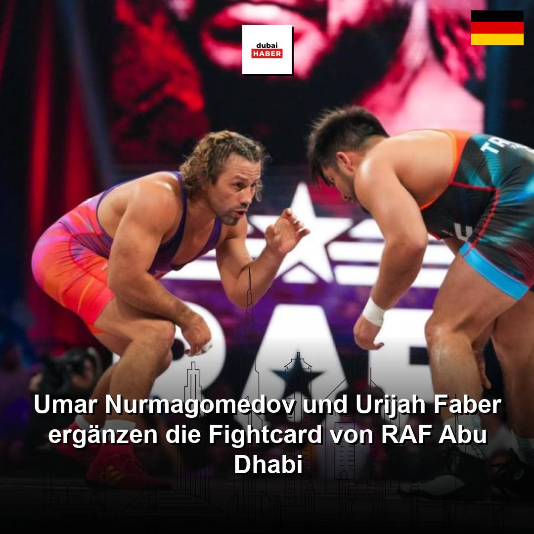 Umar Nurmagomedov und Urijah Faber ergänzen die Fightcard von RAF Abu Dhabi