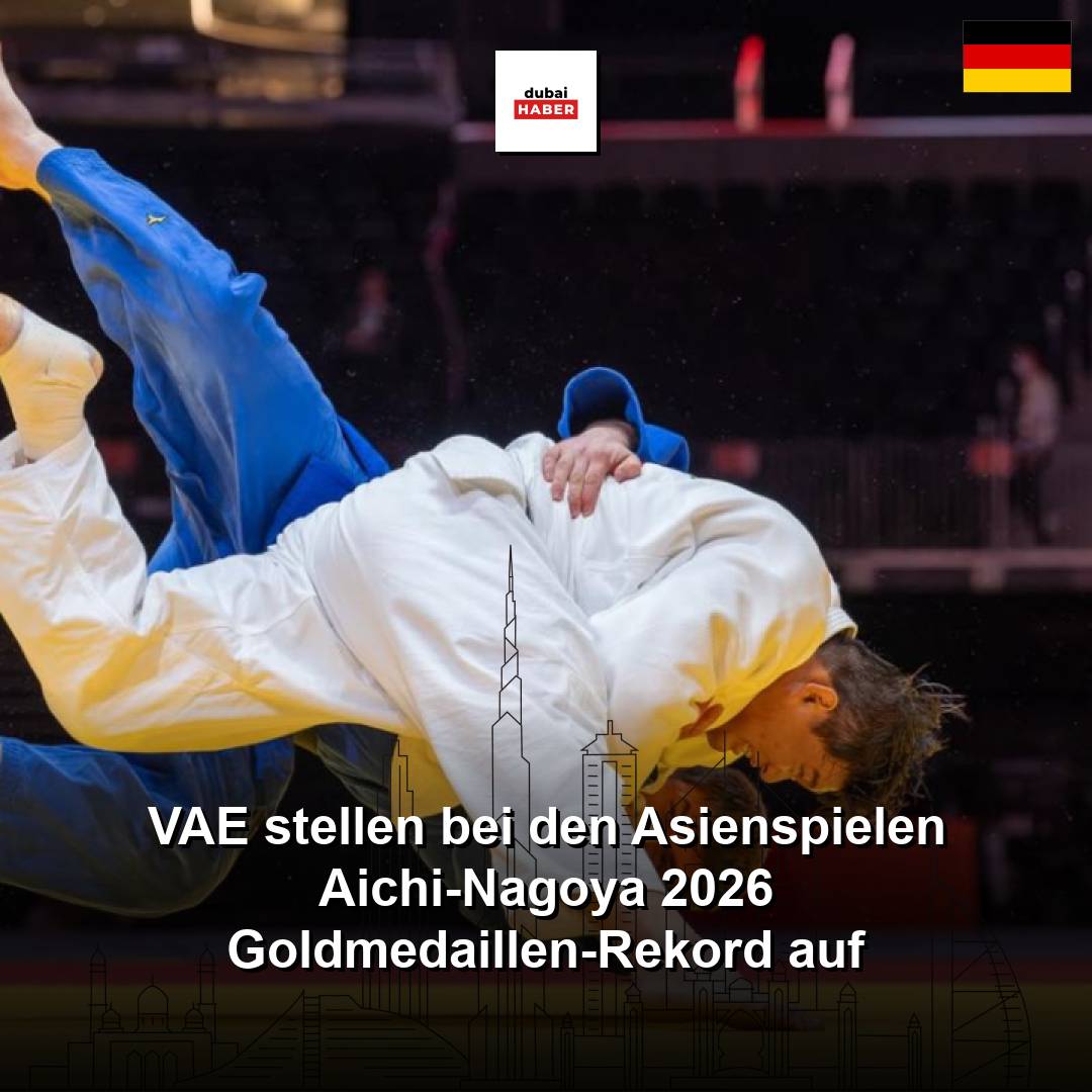 VAE stellen bei den Asienspielen Aichi-Nagoya 2026 Goldmedaillen-Rekord auf
