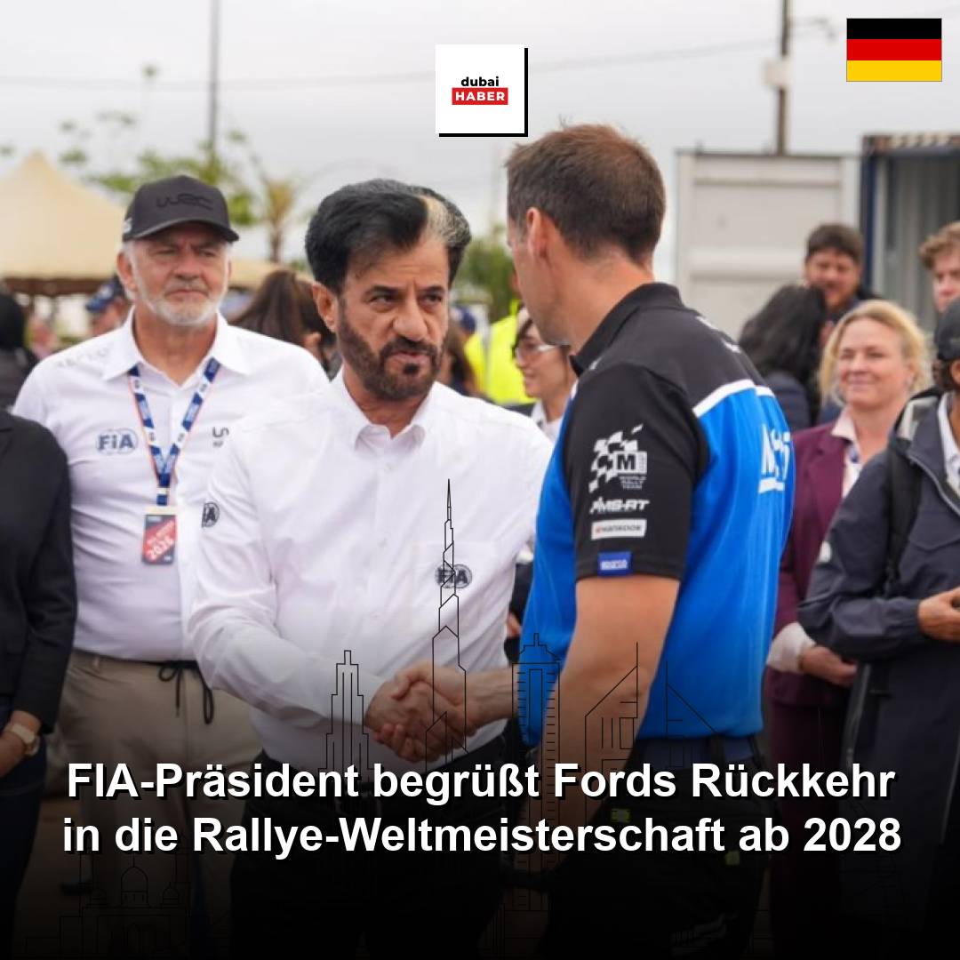 FIA-Präsident begrüßt Fords Rückkehr in die Rallye-Weltmeisterschaft ab 2028
