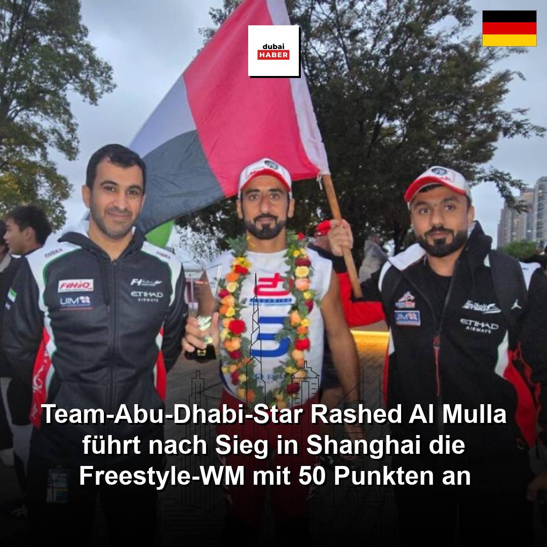 Team-Abu-Dhabi-Star Rashed Al Mulla führt nach Sieg in Shanghai die Freestyle-WM mit 50 Punkten an