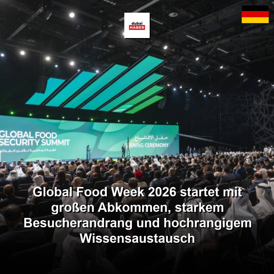 Global Food Week 2026 startet mit großen Abkommen, starkem Besucherandrang und hochrangigem Wissensaustausch