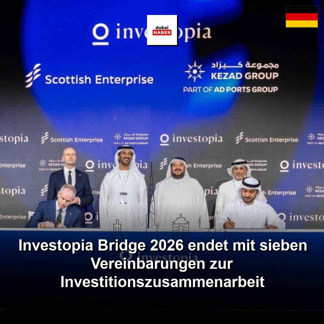 Investopia Bridge 2026 endet mit sieben Vereinbarungen zur Investitionszusammenarbeit