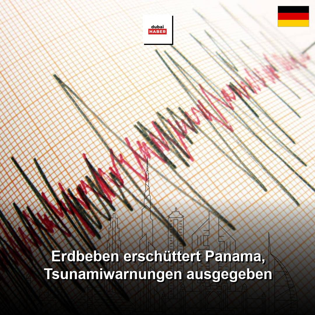 Erdbeben erschüttert Panama, Tsunamiwarnungen ausgegeben