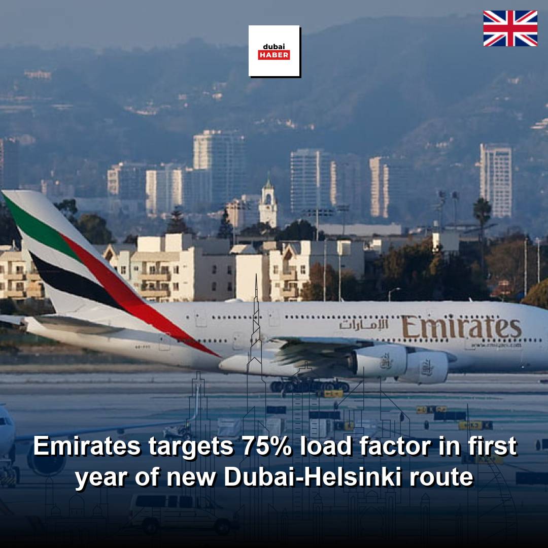 Emirates targets 75% load factor in first year of new Dubai-Helsinki route