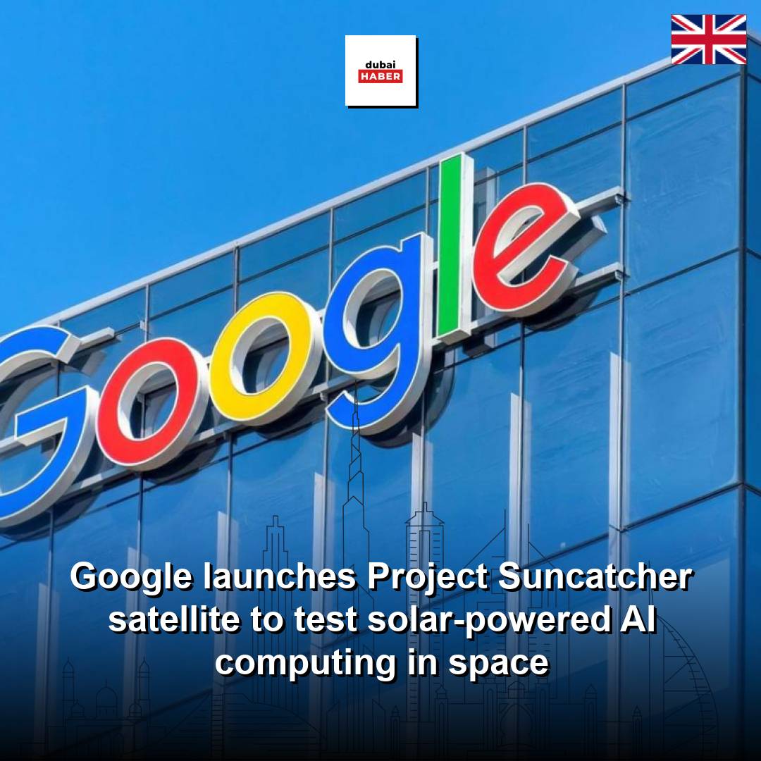 Google launches Project Suncatcher satellite to test solar-powered AI computing in space