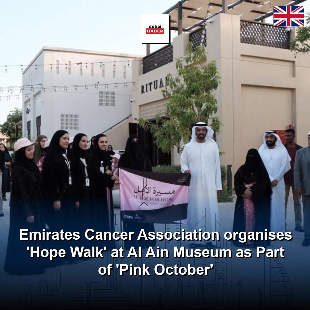 Emirates Cancer Association organises 'Hope Walk' at Al Ain Museum as Part of 'Pink October'