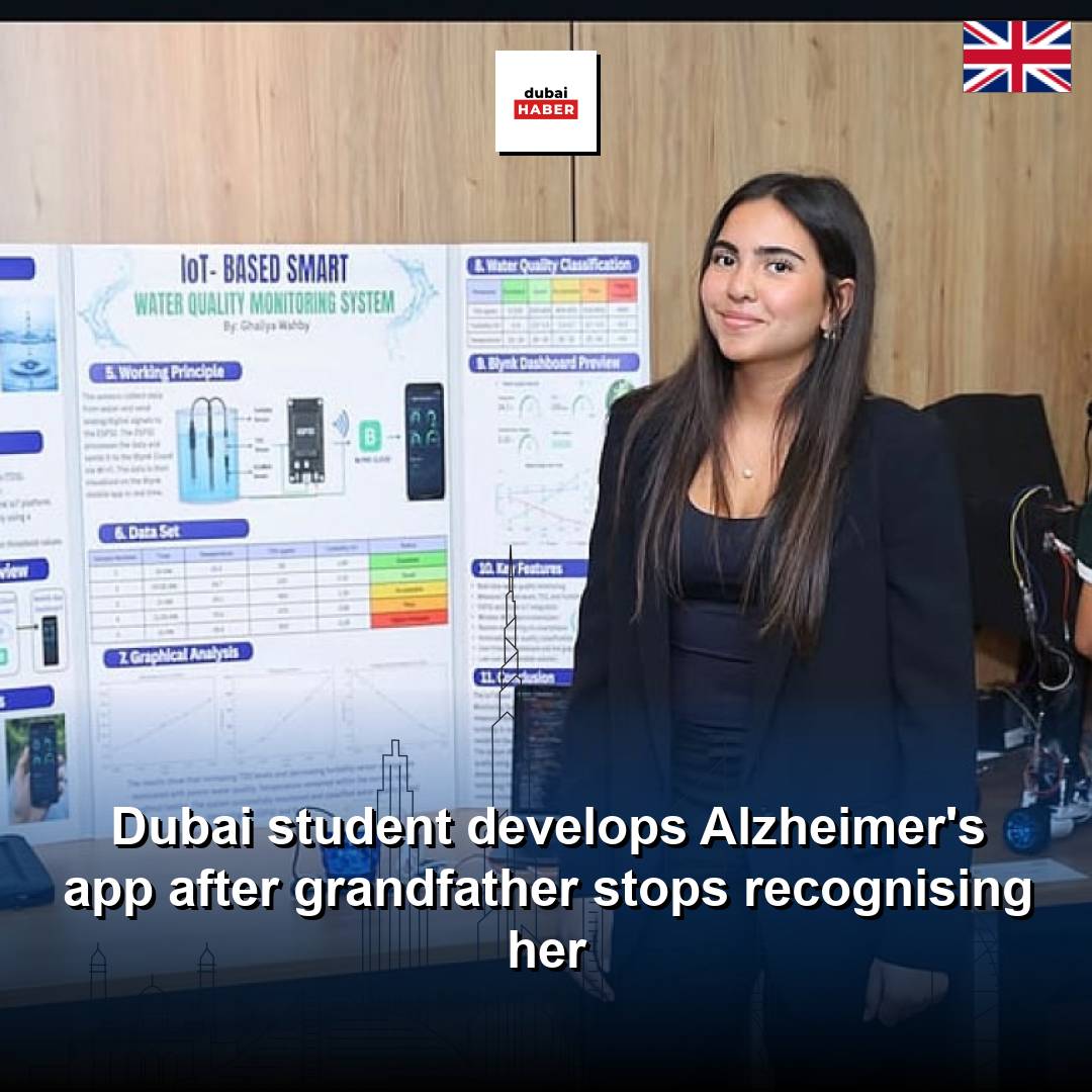 Dubai student develops Alzheimer's app after grandfather stops recognising her