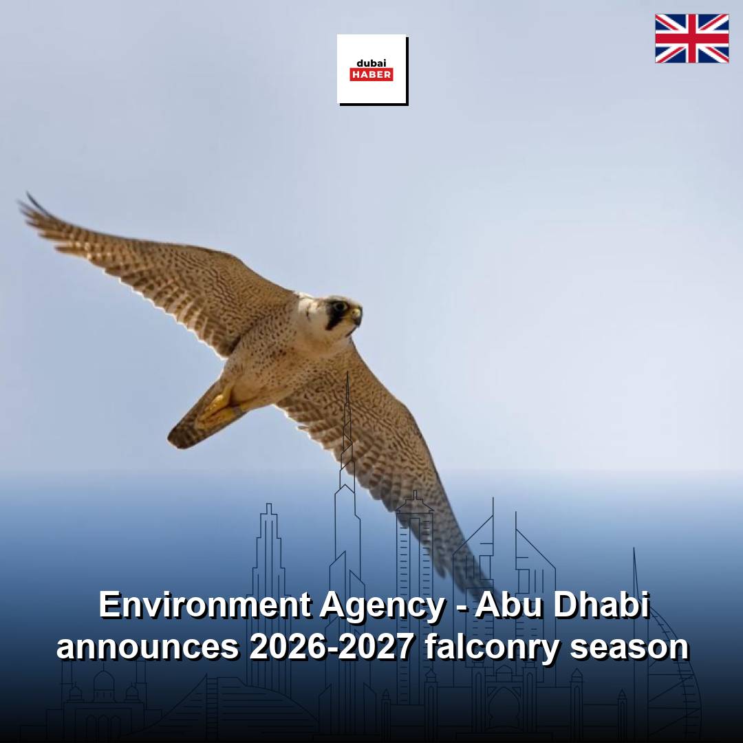 Environment Agency - Abu Dhabi announces 2026-2027 falconry season