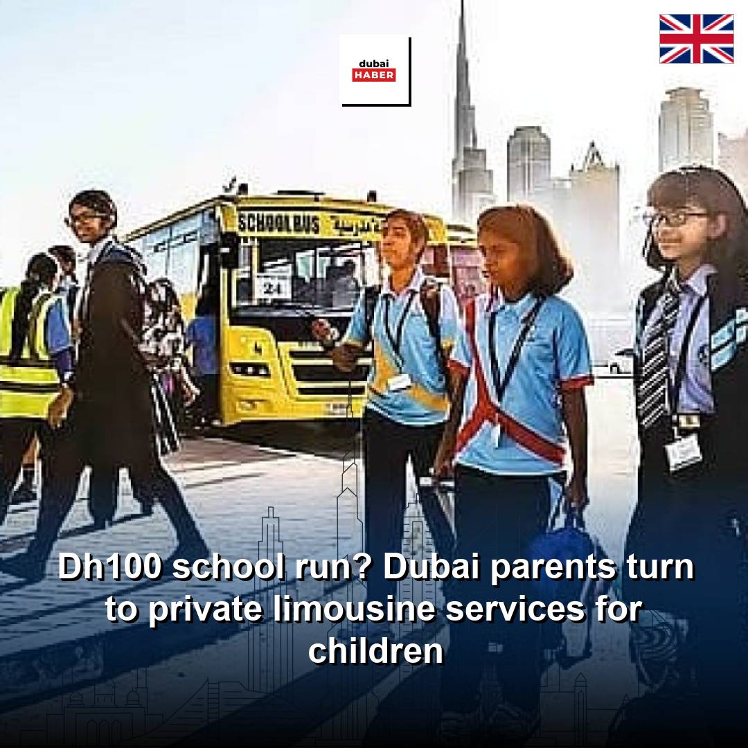 Dh100 school run? Dubai parents turn to private limousine services for children
