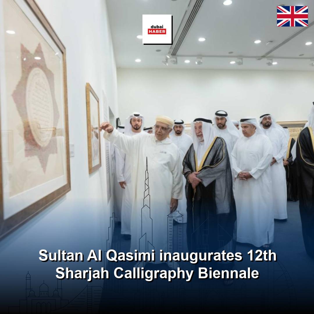 Sultan Al Qasimi inaugurates 12th Sharjah Calligraphy Biennale