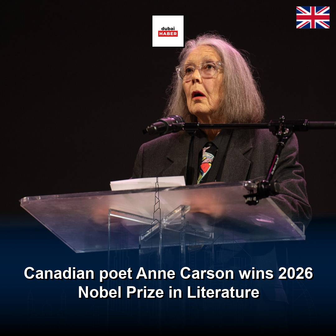 Canadian poet Anne Carson wins 2026 Nobel Prize in Literature