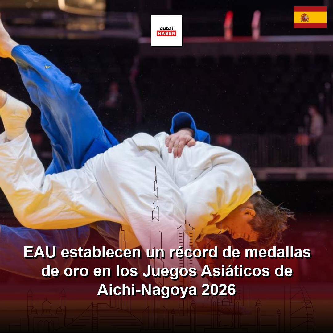 EAU establecen un récord de medallas de oro en los Juegos Asiáticos de Aichi-Nagoya 2026