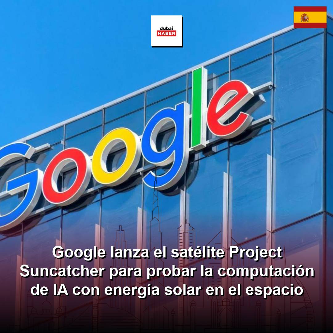 Google lanza el satélite Project Suncatcher para probar la computación de IA con energía solar en el espacio