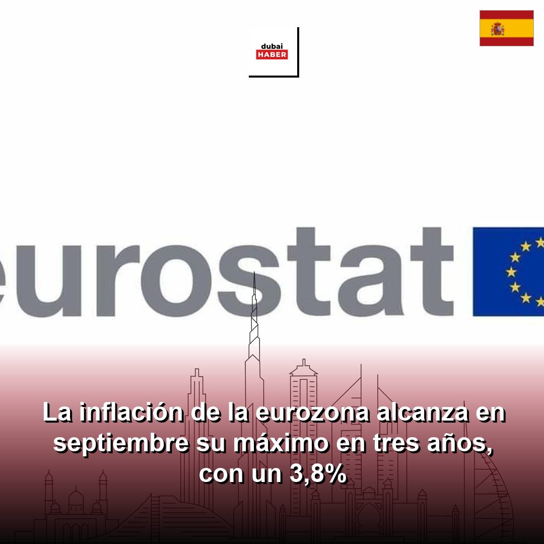 La inflación de la eurozona alcanza en septiembre su máximo en tres años, con un 3,8%