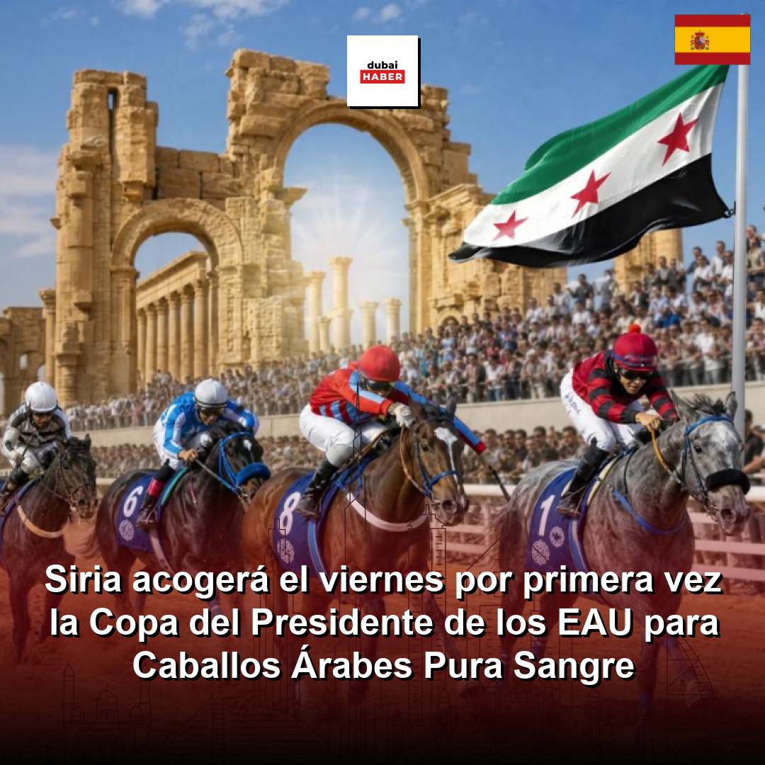 Siria acogerá el viernes por primera vez la Copa del Presidente de los EAU para Caballos Árabes Pura Sangre