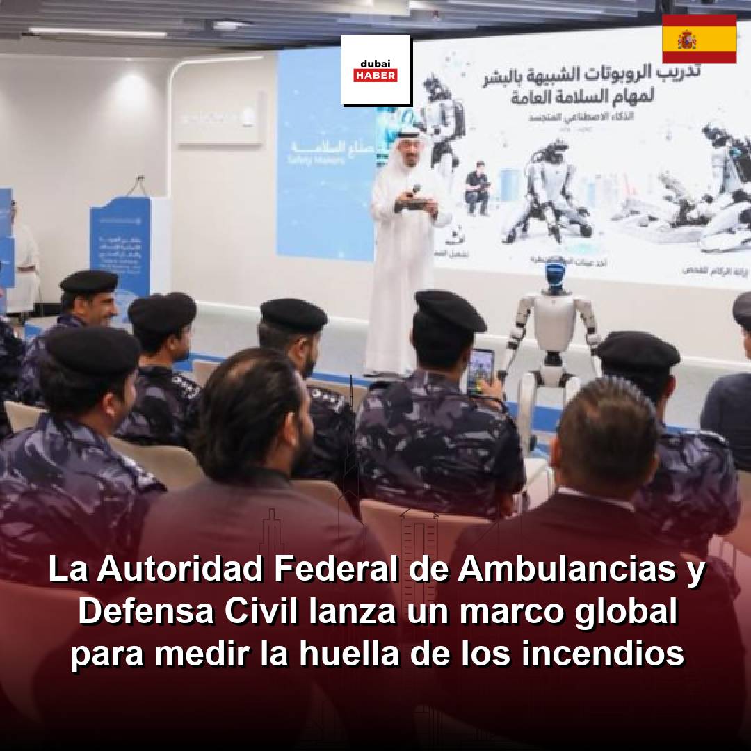 La Autoridad Federal de Ambulancias y Defensa Civil lanza un marco global para medir la huella de los incendios