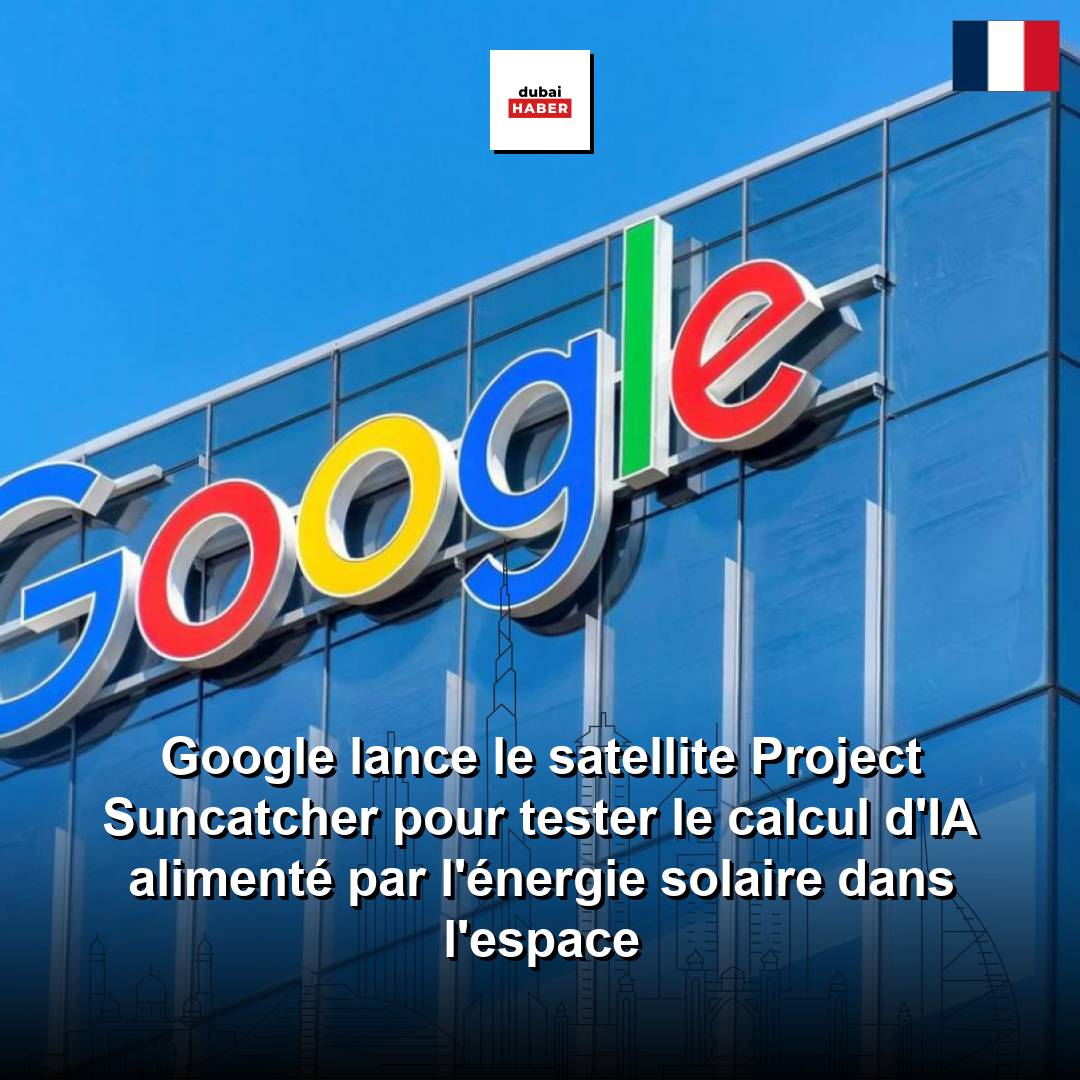 Google lance le satellite Project Suncatcher pour tester le calcul d'IA alimenté par l'énergie solaire dans l'espace