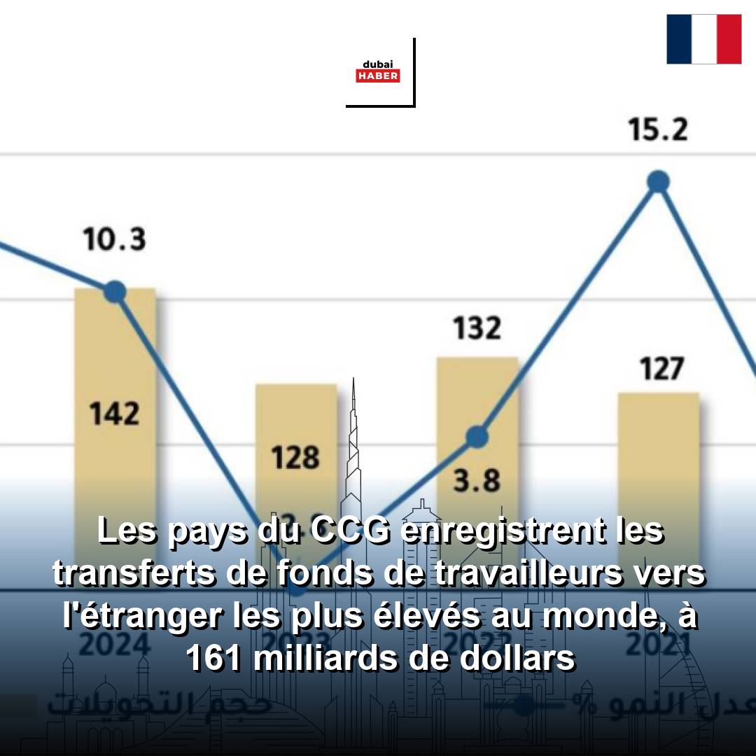 Les pays du CCG enregistrent les transferts de fonds de travailleurs vers l'étranger les plus élevés au monde, à 161 milliards de dollars