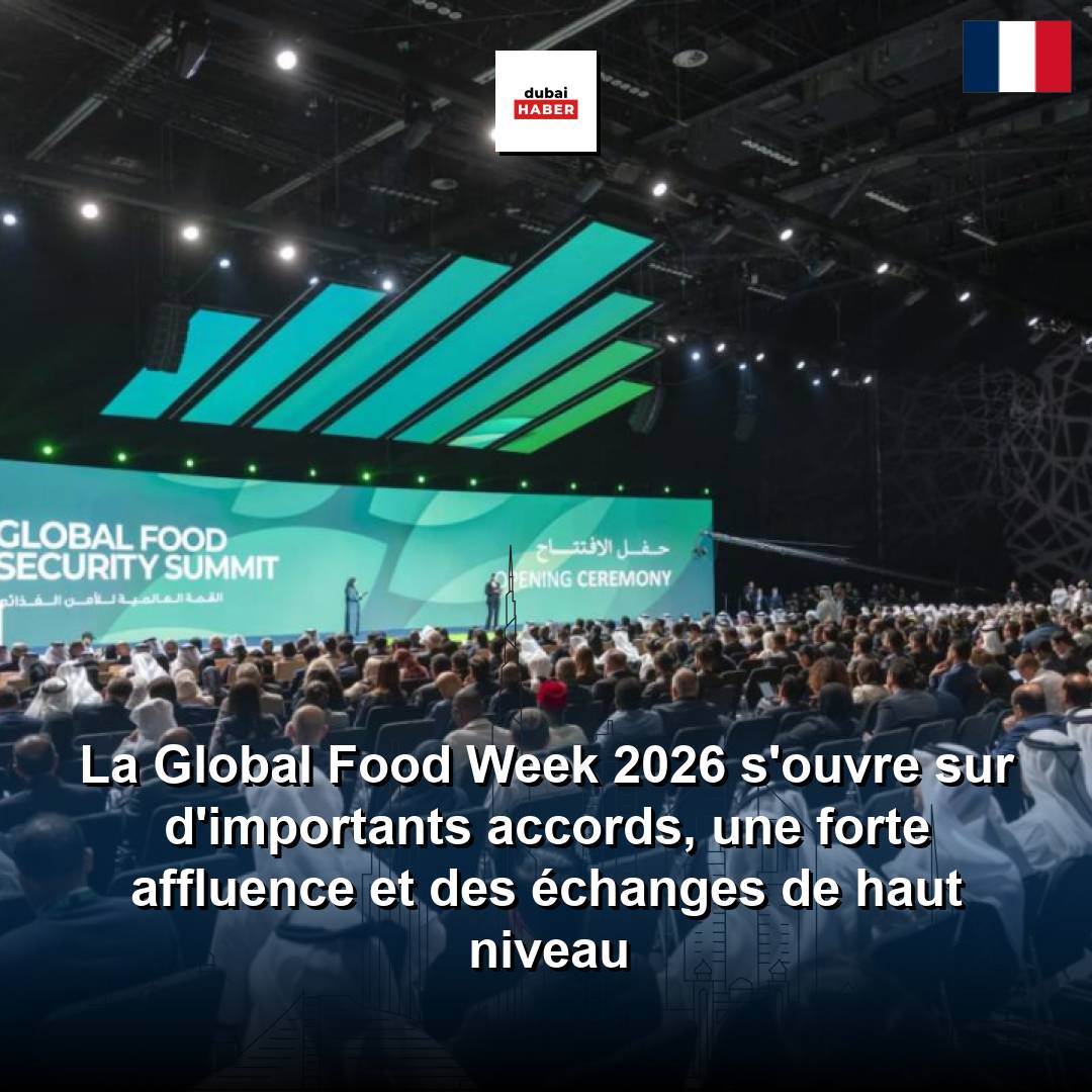 La Global Food Week 2026 s'ouvre sur d'importants accords, une forte affluence et des échanges de haut niveau