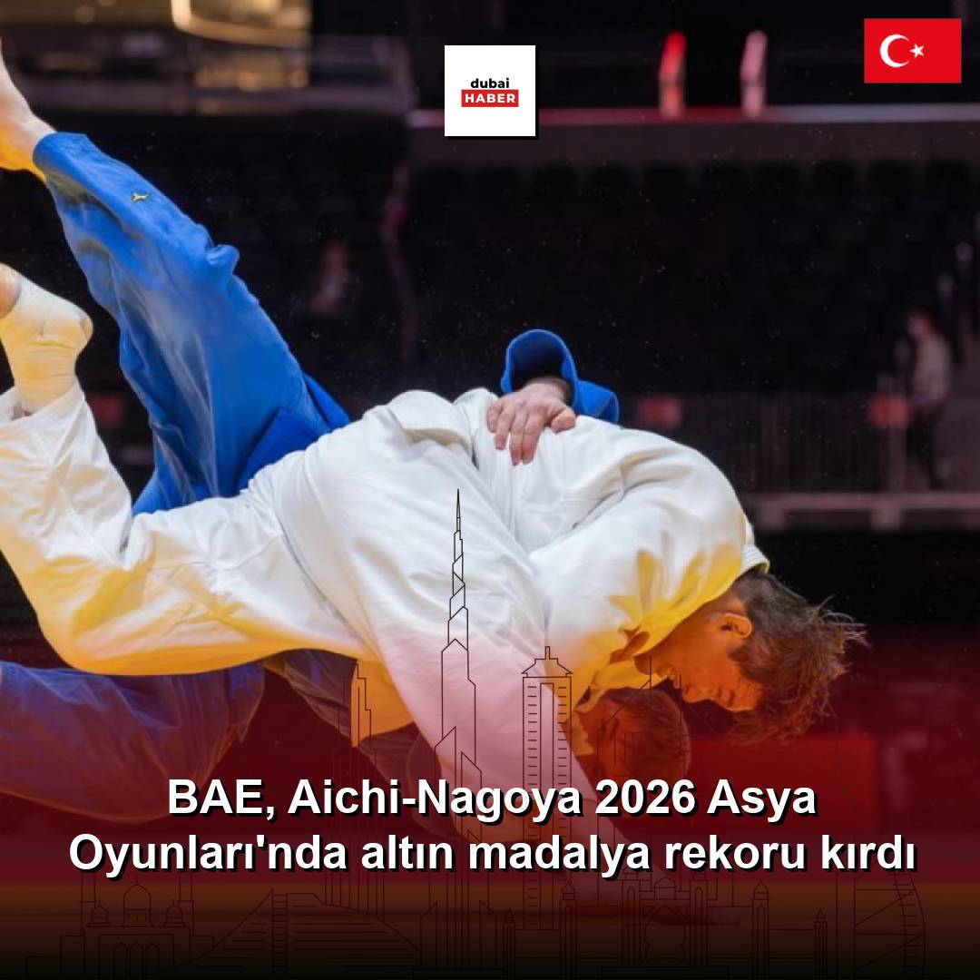 BAE, Aichi-Nagoya 2026 Asya Oyunları'nda altın madalya rekoru kırdı