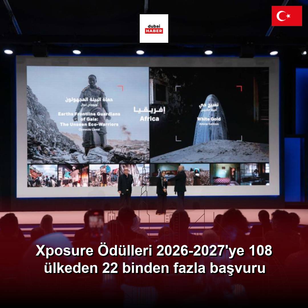Xposure Ödülleri 2026-2027'ye 108 ülkeden 22 binden fazla başvuru