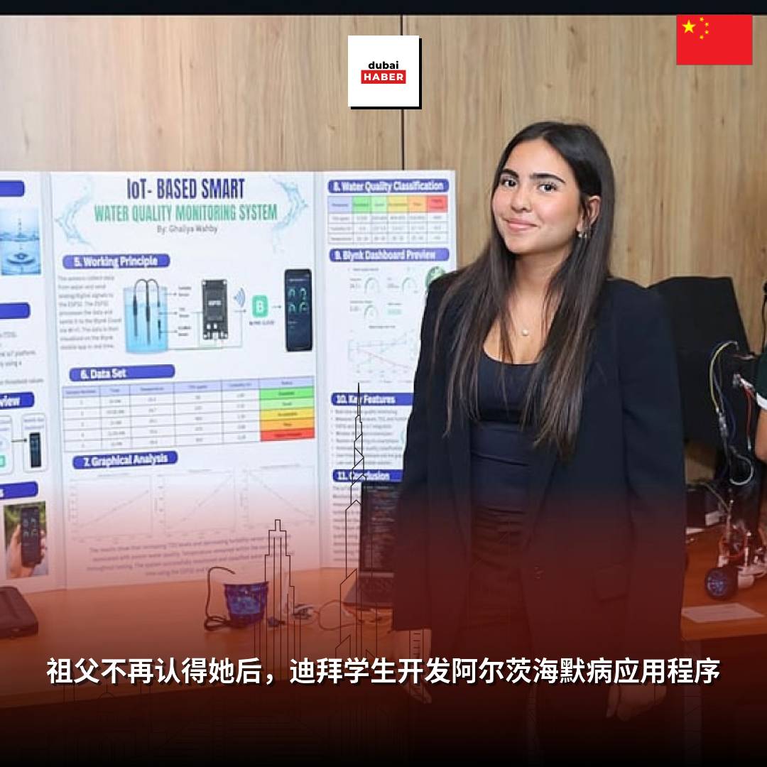 祖父不再认得她后，迪拜学生开发阿尔茨海默病应用程序