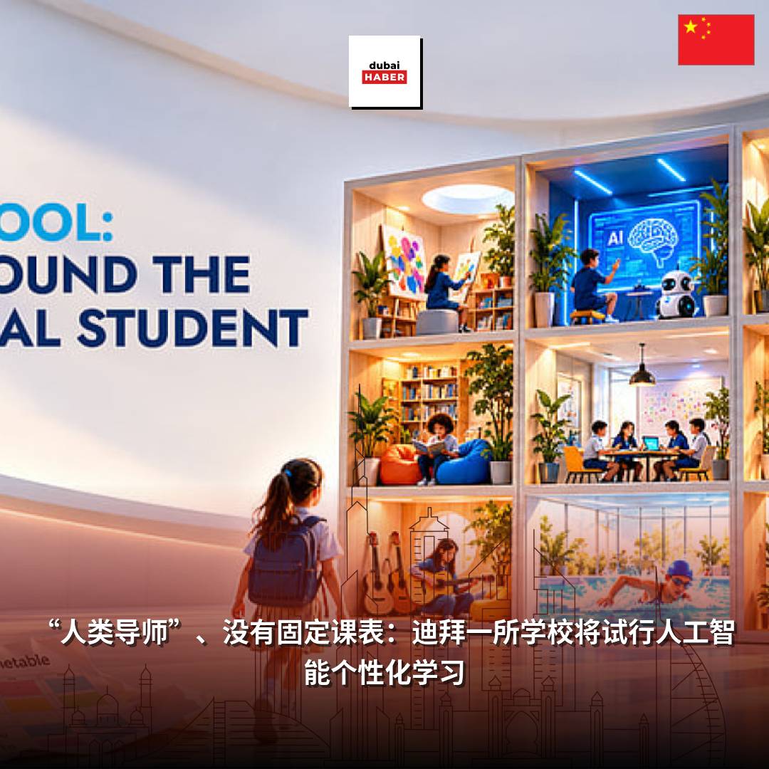 “人类导师”、没有固定课表：迪拜一所学校将试行人工智能个性化学习
