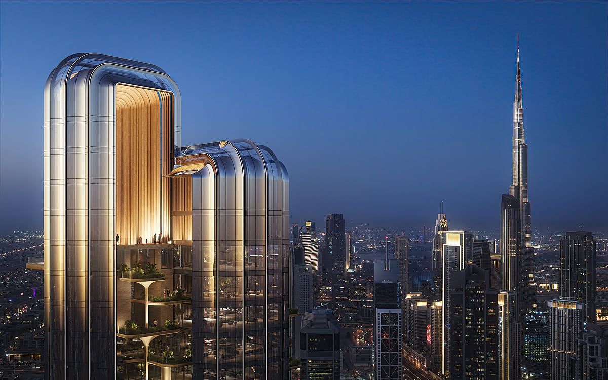 'Business Bay'e Açılan Kapı': Dubai'nin Açık Hava Gökyüzü Tiyatrosuna Sahip Yeni Dönüm Noktası