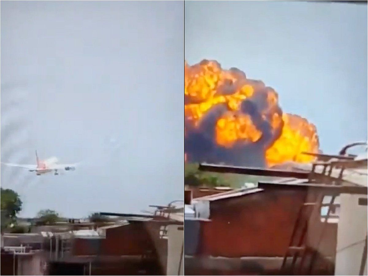 Video: Air India Uçağı Ahmedabad'da Düştü; 100'den Fazla Ceset Hastaneye Kaldırıldı