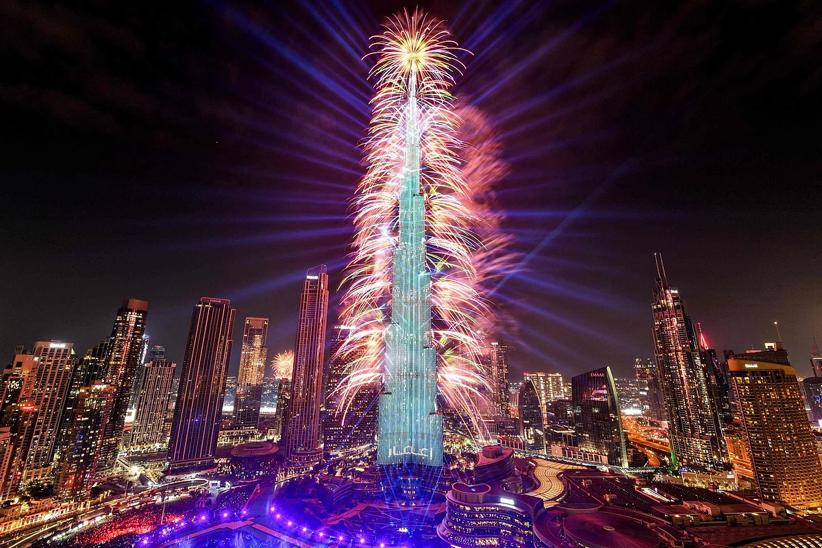Dubai'de Yılbaşı Gecesi: Burç Halife Havai Fişeklerini ücretsiz izlemek için en iyi yerler