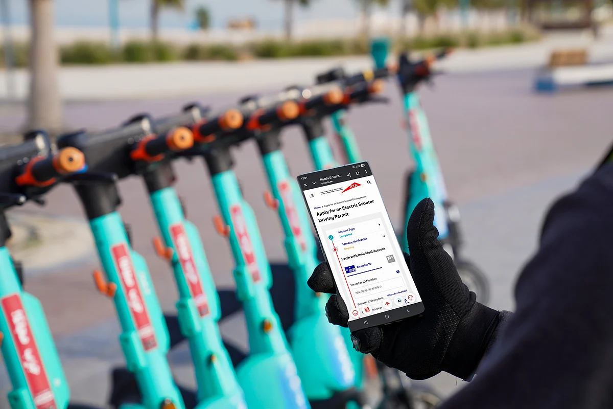 Dubai, Tüm Dijital Platformlarda E-Scooter için Sürüş İzni Verecek