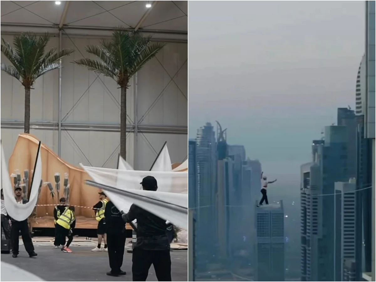 Nye Göstermek İçin Dubai Burj Khalifa Yaratıcısı Nasıl Preparatlarıyla Ortaya Koymaktadır Gizli Kamp, Havai Fişek Çadır:
