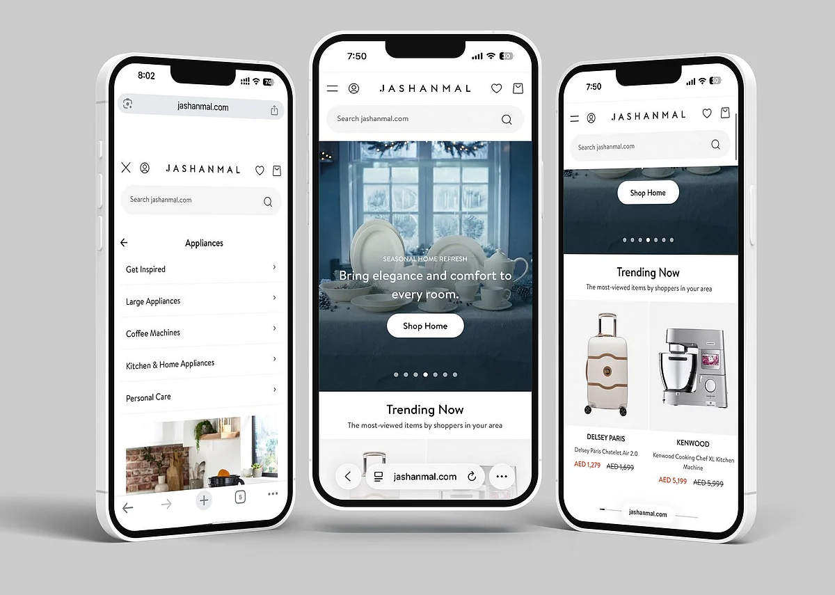Jashanmal, Dönüştürücü Bir Yeniden Tasarımı Tanıttı Jashanmal.com