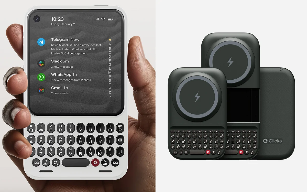 Bayan Blackberry? Fiziksel Klavyeleri Geri Getirmek için Tıklamaların Yeni Cihazları