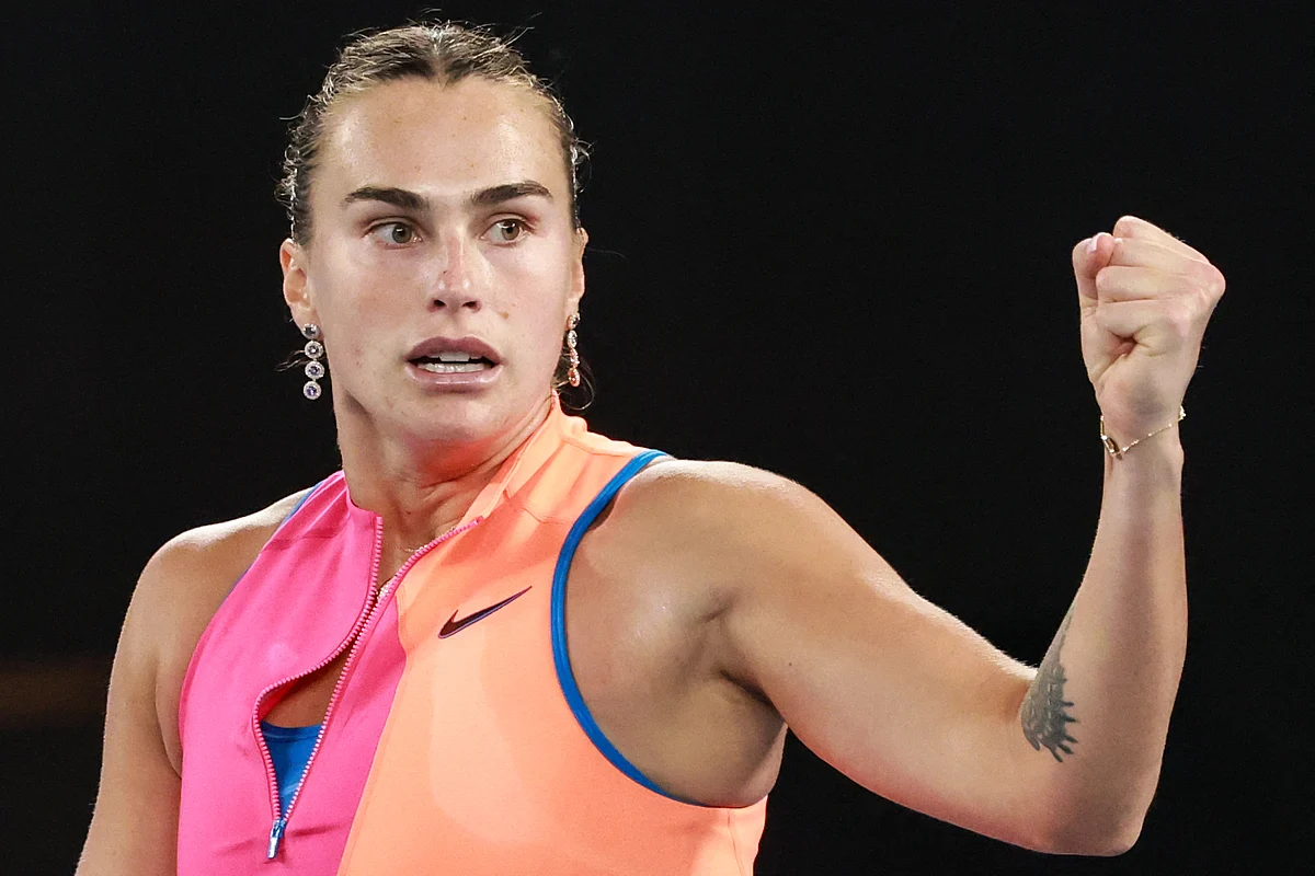 Buz Gibi Rybakina, Gergin Avustralya Açık Finalinde Sabalenka'yı Yendi