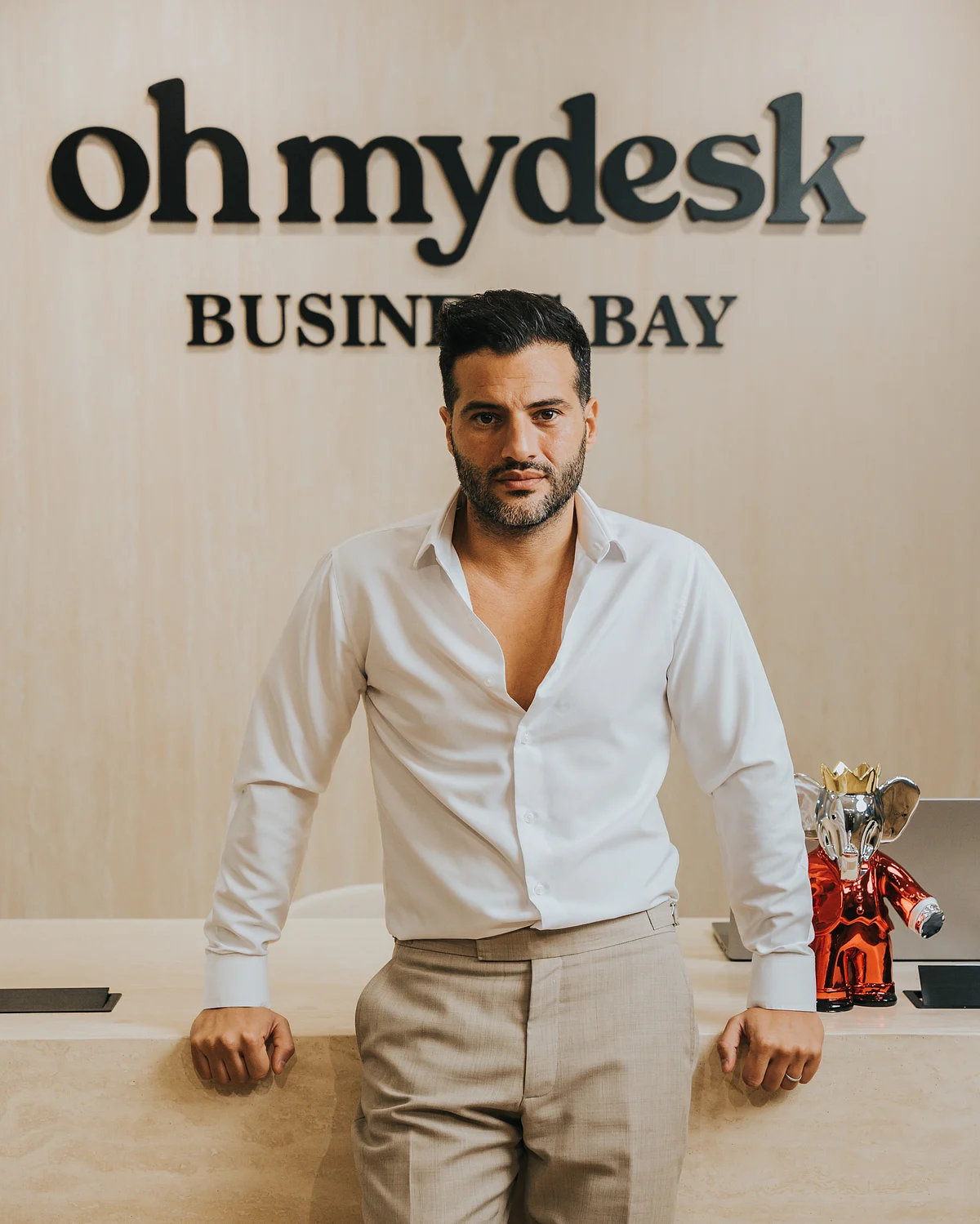 Dubai'de Bir Ortak Çalışma Platformu Alanı Ve İş Merkezi Yeni Bir Tür Bina Oh Masama: